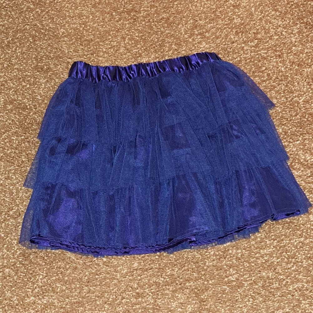 Disney Descendants Blue Tulle Skirt - Size 7/8